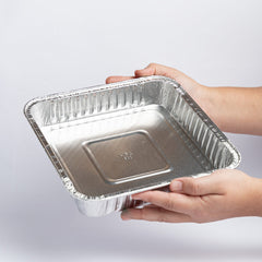 Molde cuadrado grande 3 libras - 308-30-200 - Paquete 25 pzas.