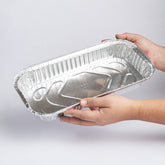 Charola de aluminio
rectangular 1.36 kg