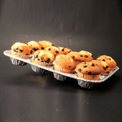 Molde para mini muffin 12 cavidades - 4056-35-250 - Paquete 25 pzas.