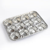 Molde para mini muffin 12 cavidades - 4056-35-250 - Paquete 25 pzas.