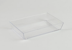 Plato rectangular grande - XB-G86 - Paquete 20 pzas