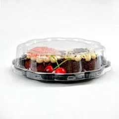 Contenedor para pastel. Caja transparente para pasteles