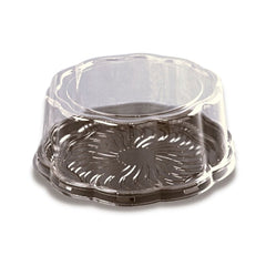 Domo para pastel redondo chico alto - G 37 FA NE - Paquete 20 pzas.