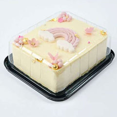 Domo para pastel rectangular chico - G 45 CT - Paquete 10 pzas.