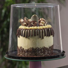 Domo para pastel redondo grande doble altura - G 59 CT - Paquete 5 pzas.