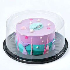 Domo para pastel redondo grande alto - G 60 CTA - Paquete 10 pzas.