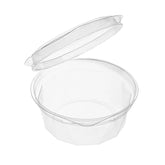 Contenedor redondo chico con bisagra - G 640 D - Paquete 100 pzas.
