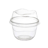 Contenedor mousse tapa alta base alta - G 670 - Paquete 100 pzas.