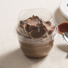 Contenedor mousse tapa alta base alta - G 670 - Paquete 100 pzas.