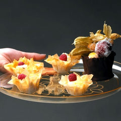 Platos planos Darnel. Venta de desechables para repostería