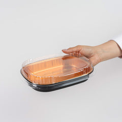 Contenedor de Aluminio Xballoon con Tapa - Paquete con 25 piezas