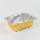 Moldes de aluminio 20*14.5 cm paquete con 25 piezas. Insumos de repostería a domicilio