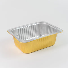 Moldes de aluminio 20*14.5 cm paquete con 25 piezas. Insumos de repostería a domicilio