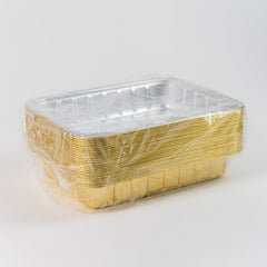 Moldes de aluminio paquete con 25 piezas. Insumos de repostería a domicilio.