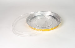 Molde redondo dorado bajo 30 Oz XB-CF900 Paquete con 25