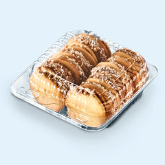 Contenedor con tapa alta modelo XB-D63C. Paquete con 50 pzs.