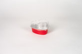 Molde aluminio corazón rojo 100 ML.-3.4 OZ - XB-E005