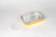 Molde rectangular dorado 22 oz - XB-MF1000 - Paquete 25 pzas