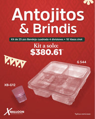 Kit ¡Antojitos & brindis! G 544 y XB-G12