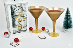 Copa martini dorada - XB-C06
