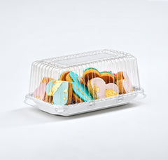 Domo para pastel rectangular individual - G 62 M - Paquete 25 pzas.