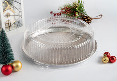 Bandeja plana con tapa de 30 cm-12"  XB-012F