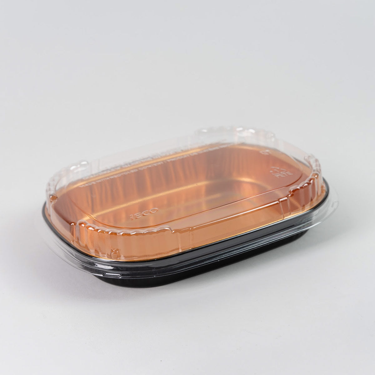 Contenedor de Aluminio con Tapa - Paquete con 25 piezas