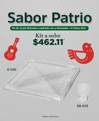 Kit ¡Sabor Patrio! G 545 y XB-G12